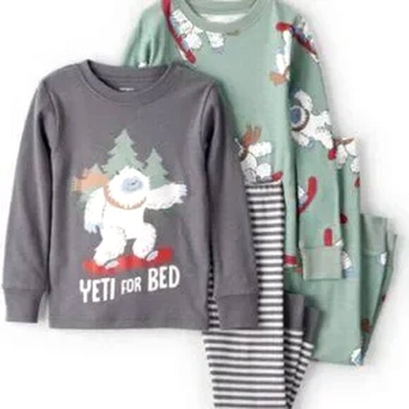 Carter's Other - NWT Carter’s Baby Toddler Boy Yeti Pajama Set of 2 24 Months